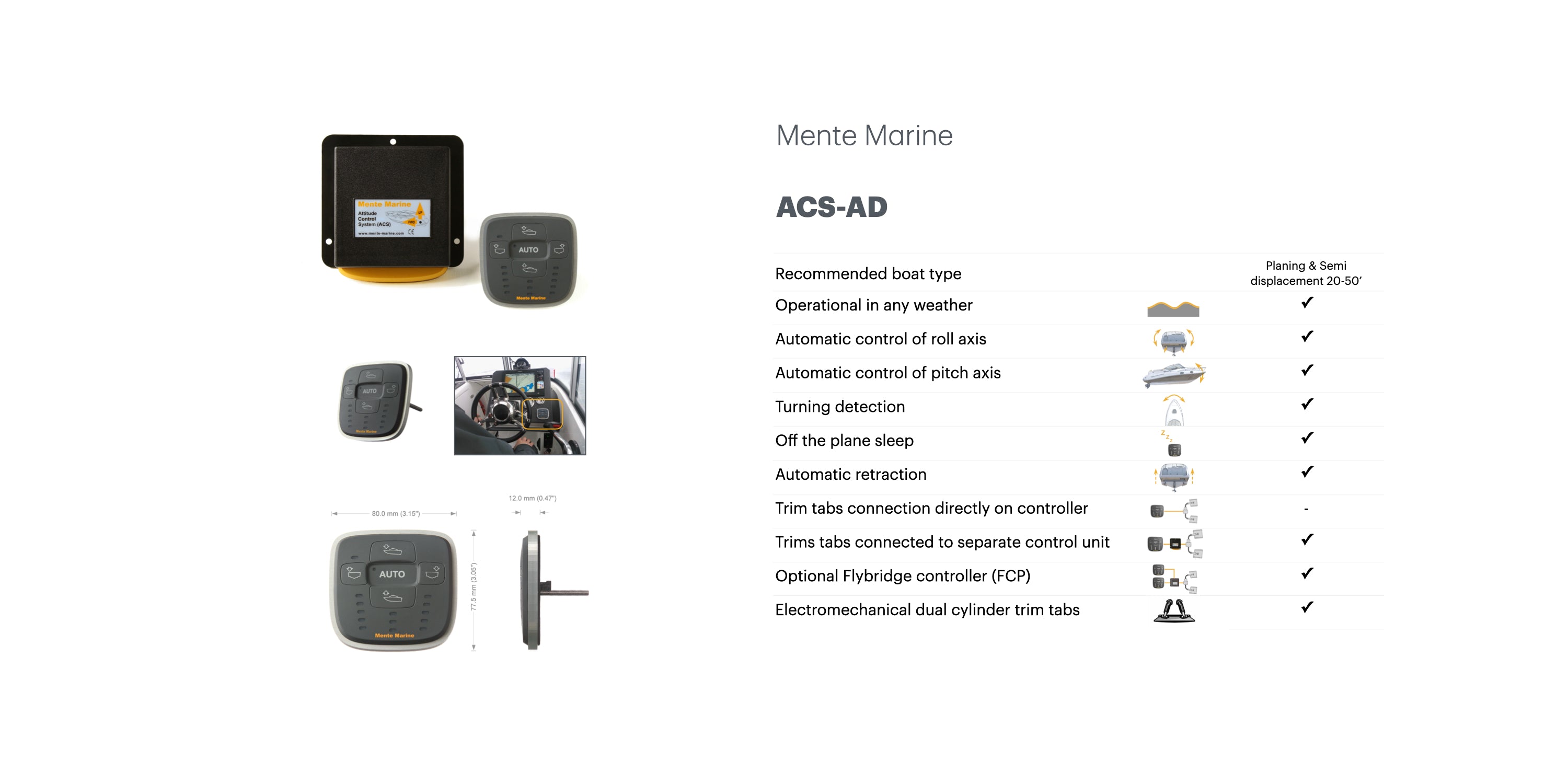 Mente Marine ACS-AD & FCP